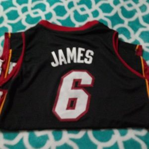 LeBron James Heat Jersey